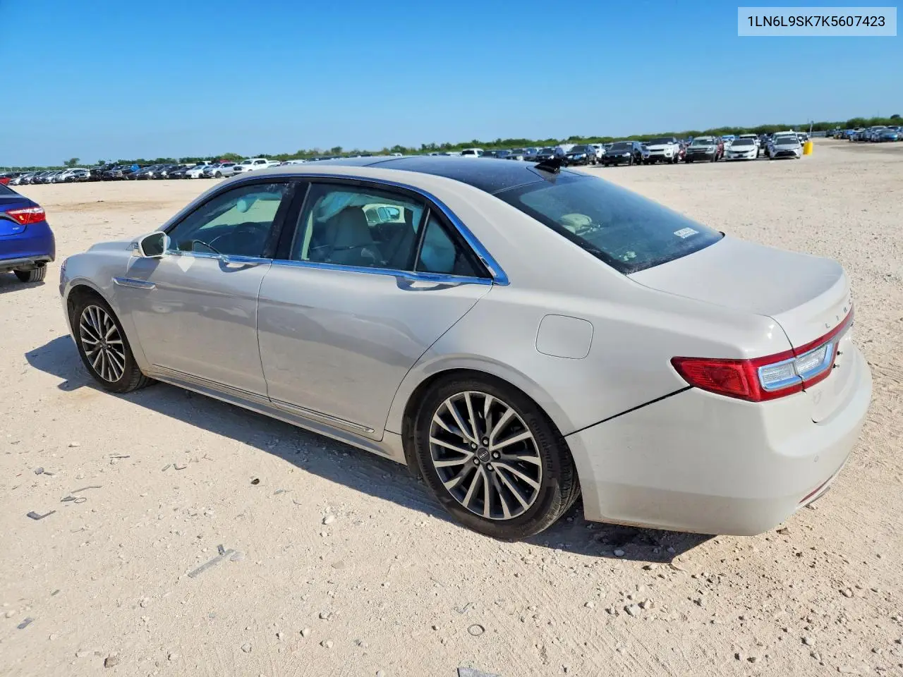 2019 Lincoln Continental Select VIN: 1LN6L9SK7K5607423 Lot: 53112526