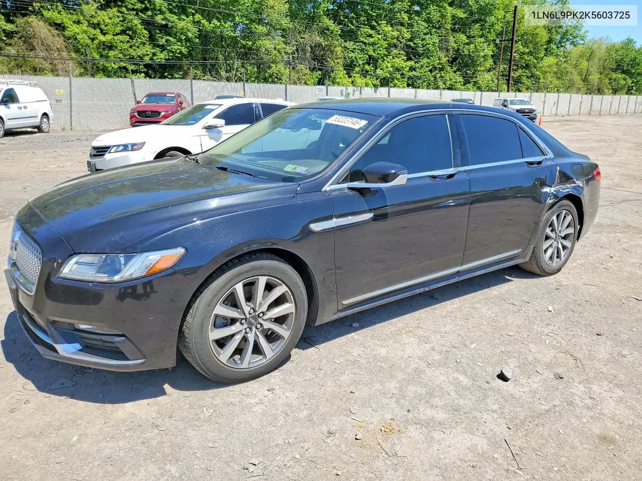 2019 Lincoln Continental VIN: 1LN6L9PK2K5603725 Lot: 53223146