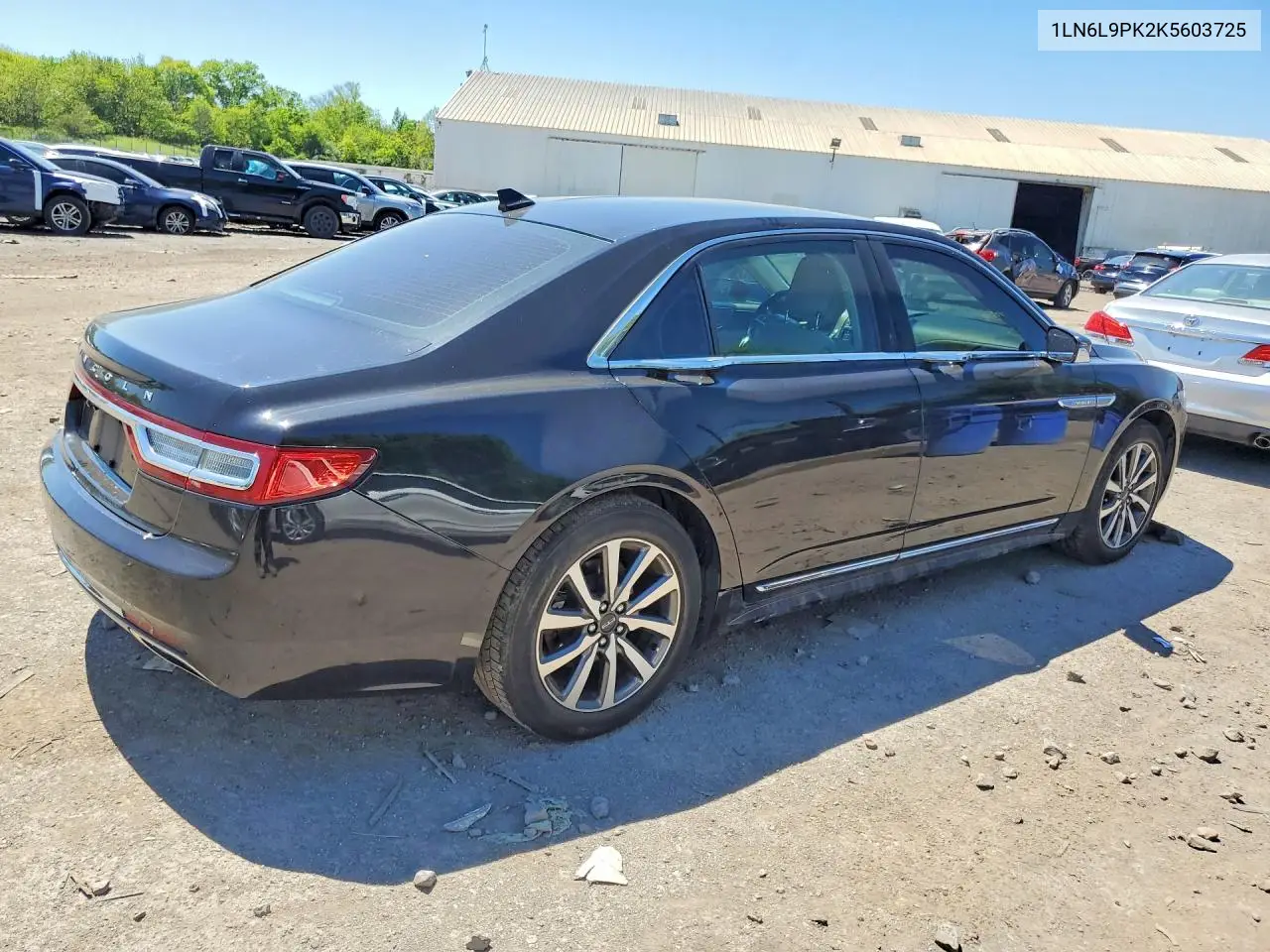2019 Lincoln Continental VIN: 1LN6L9PK2K5603725 Lot: 53223146
