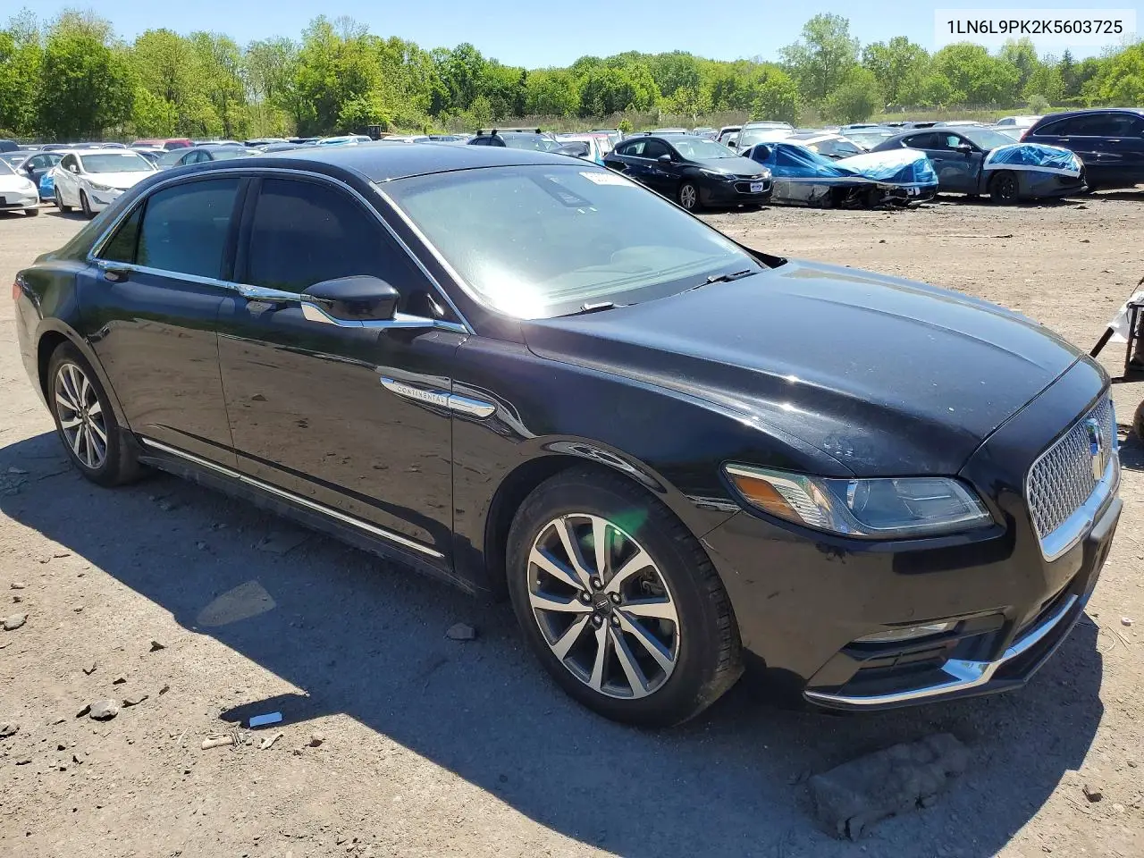 2019 Lincoln Continental VIN: 1LN6L9PK2K5603725 Lot: 53223146