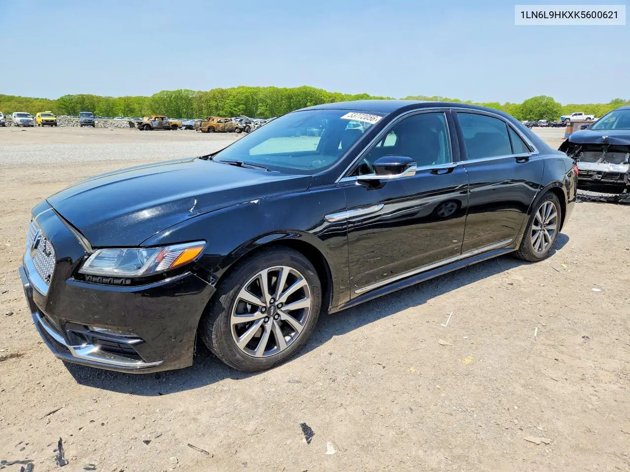 2019 Lincoln Continental VIN: 1LN6L9HKXK5600621 Lot: 53772056