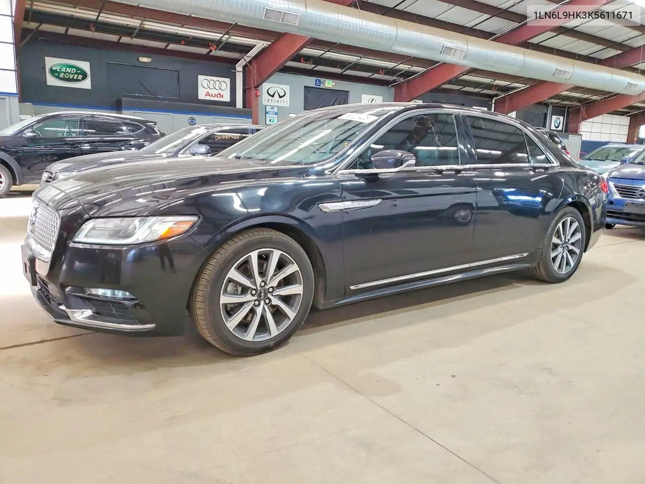 2019 Lincoln Continental VIN: 1LN6L9HK3K5611671 Lot: 56020406