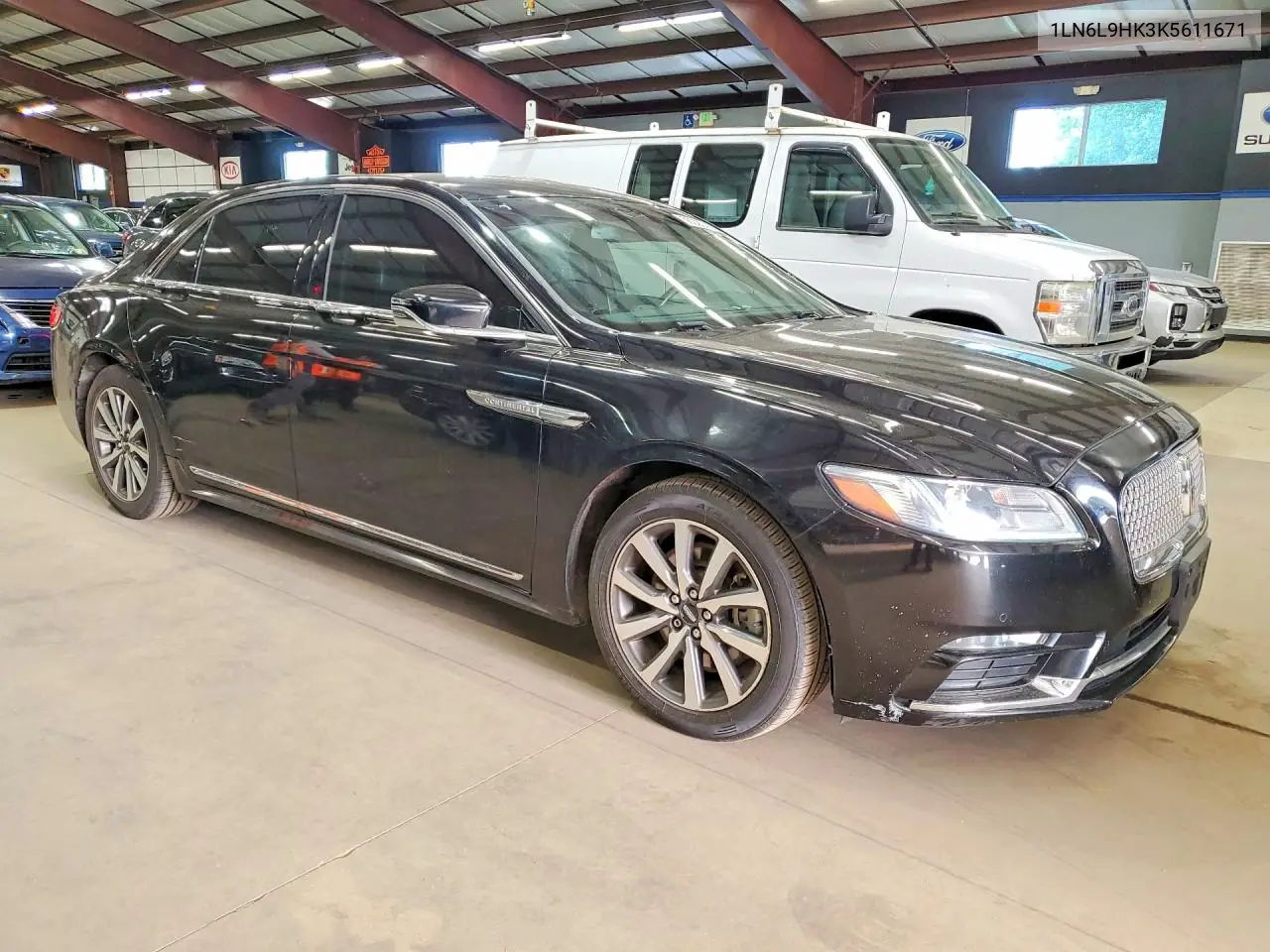 2019 Lincoln Continental VIN: 1LN6L9HK3K5611671 Lot: 56020406