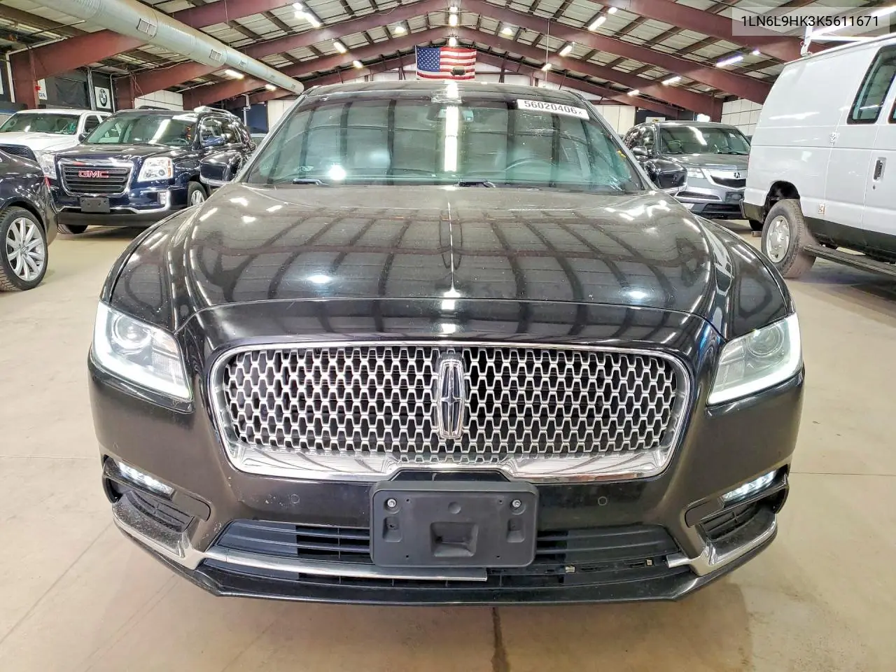 2019 Lincoln Continental VIN: 1LN6L9HK3K5611671 Lot: 56020406