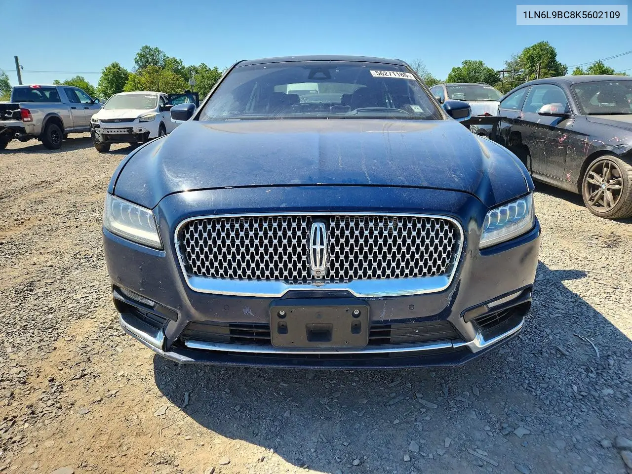 2019 Lincoln Continental Black Label VIN: 1LN6L9BC8K5602109 Lot: 56271186