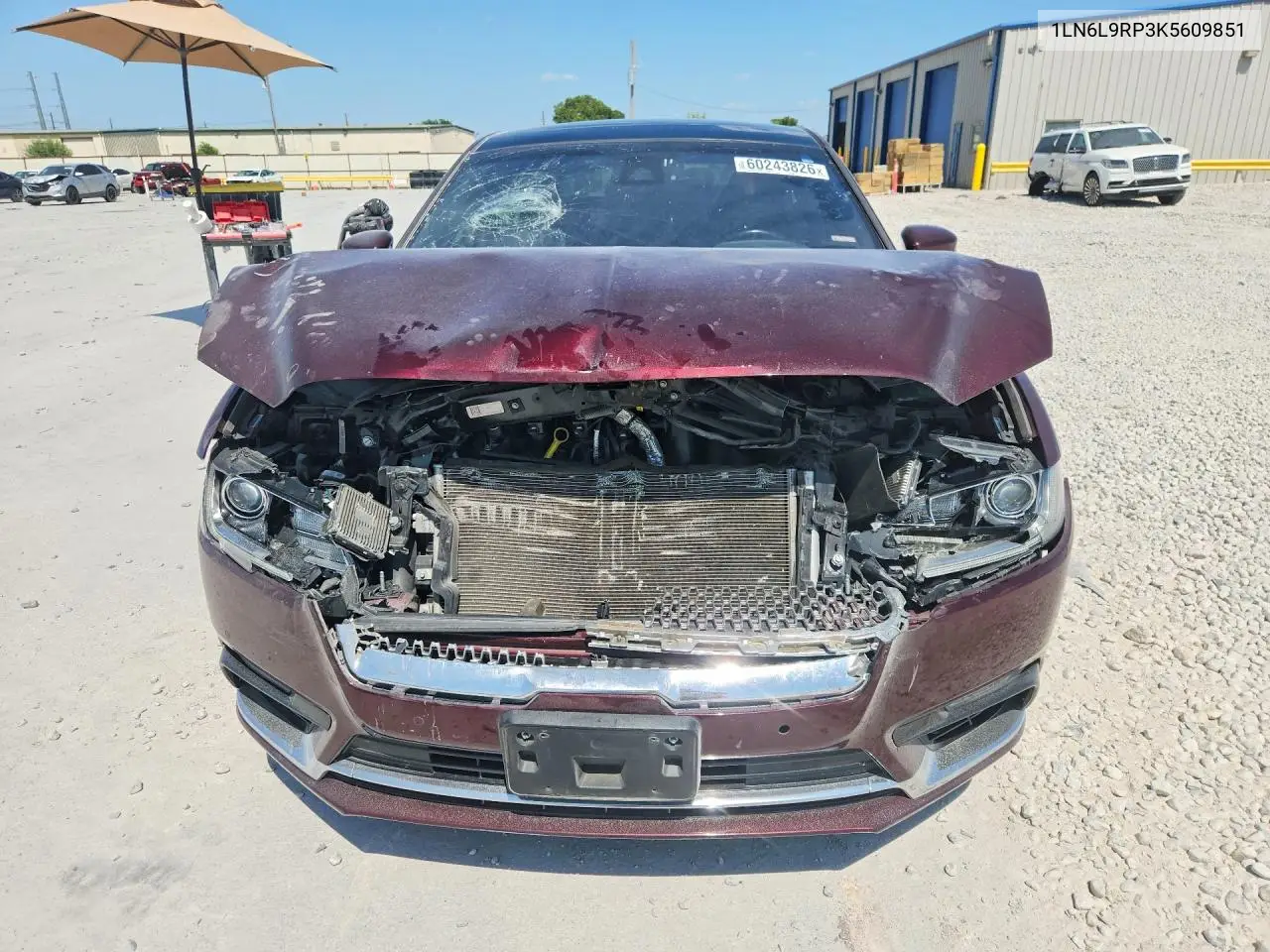 2019 Lincoln Continental Reserve VIN: 1LN6L9RP3K5609851 Lot: 60243826