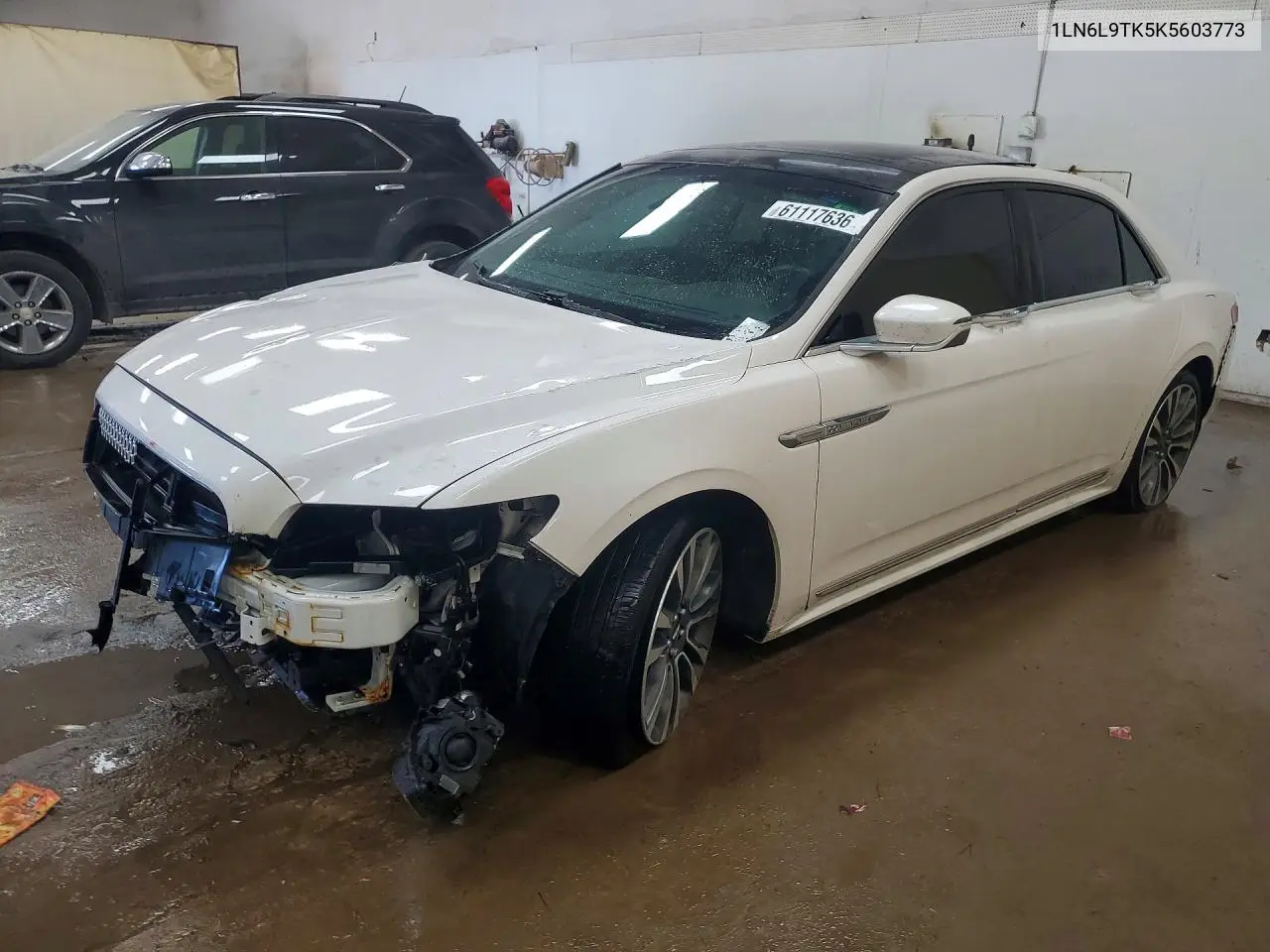 2019 Lincoln Continental Select VIN: 1LN6L9TK5K5603773 Lot: 61117636