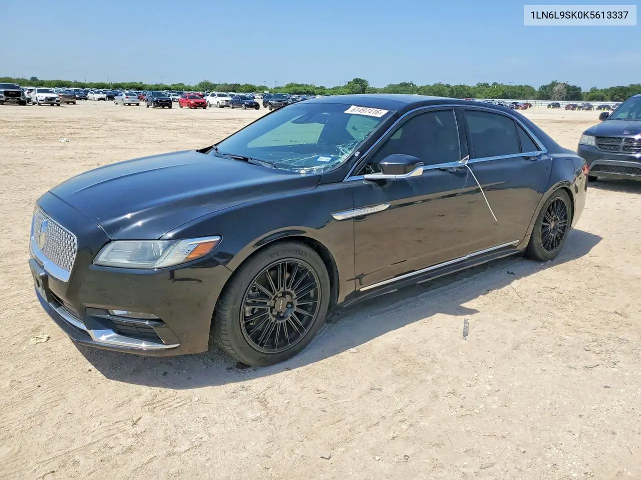 2019 Lincoln Continental Select VIN: 1LN6L9SK0K5613337 Lot: 61497416