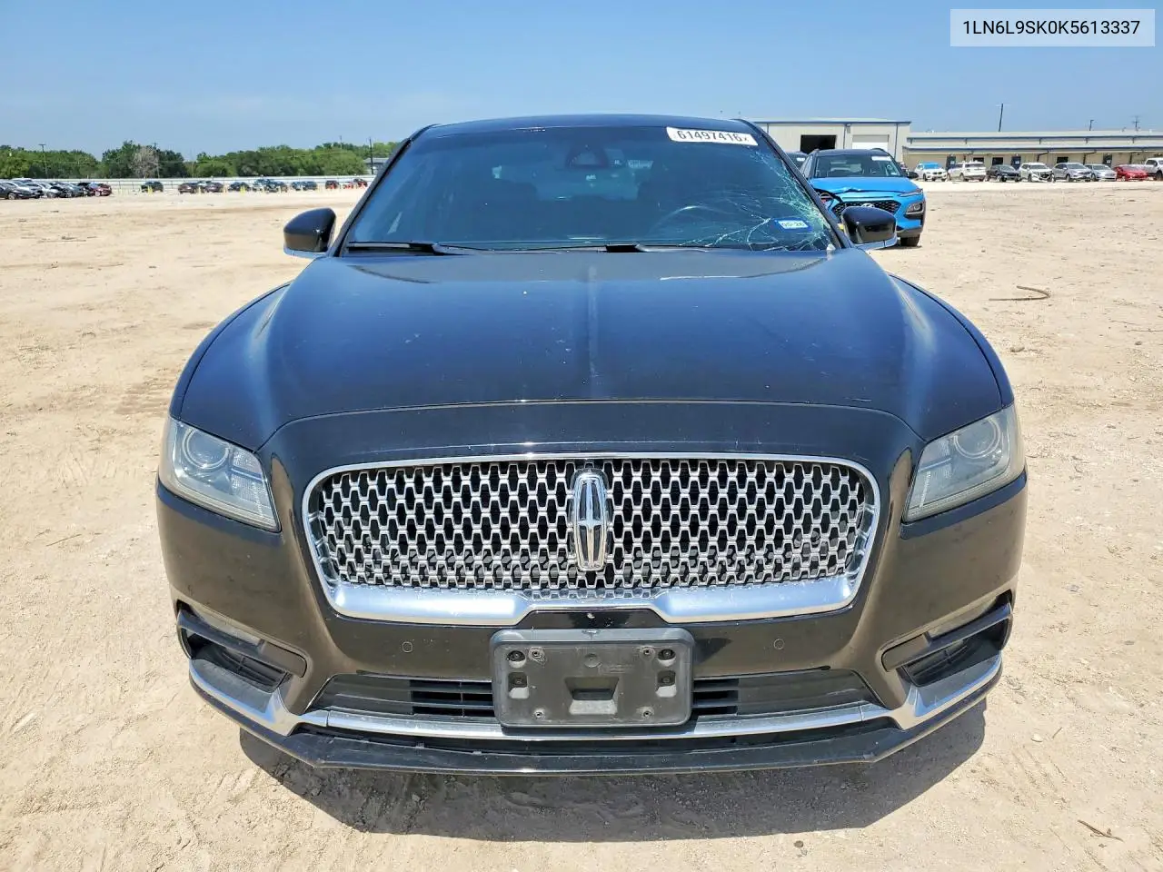 2019 Lincoln Continental Select VIN: 1LN6L9SK0K5613337 Lot: 61497416