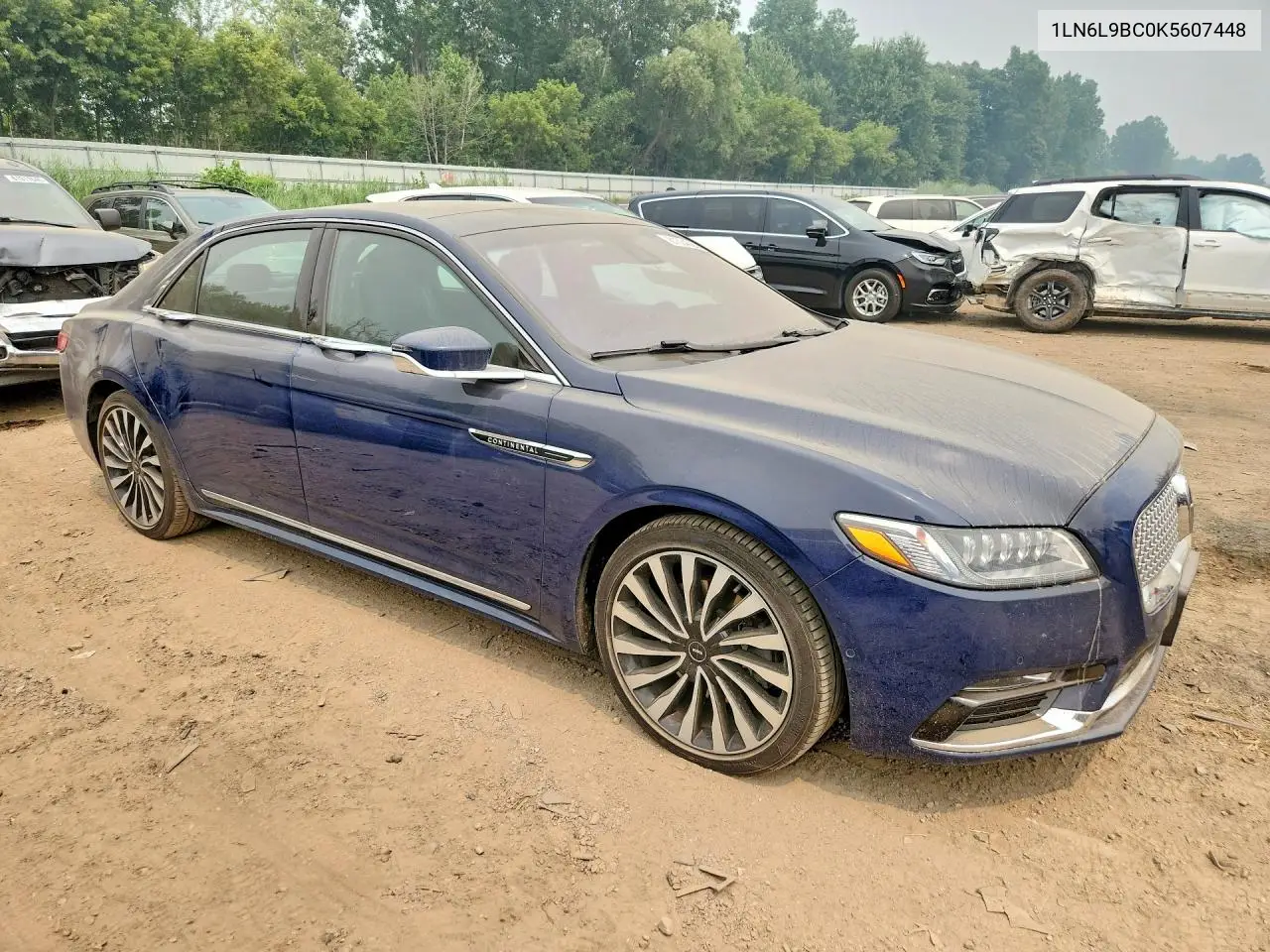 2019 Lincoln Continental Black Label VIN: 1LN6L9BC0K5607448 Lot: 61524626