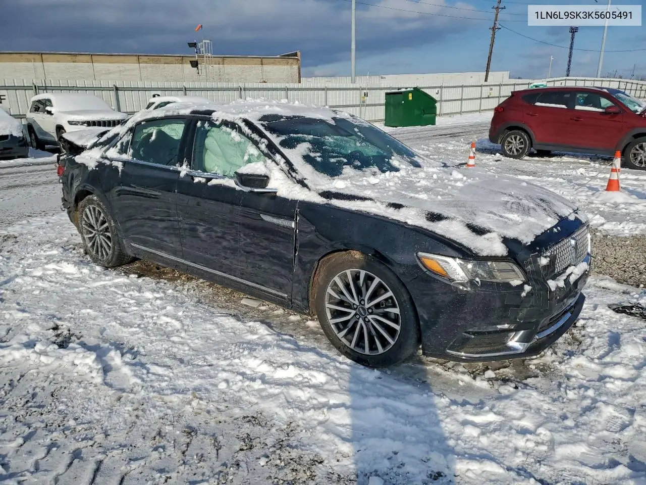 2019 Lincoln Continental Select VIN: 1LN6L9SK3K5605491 Lot: 94253515