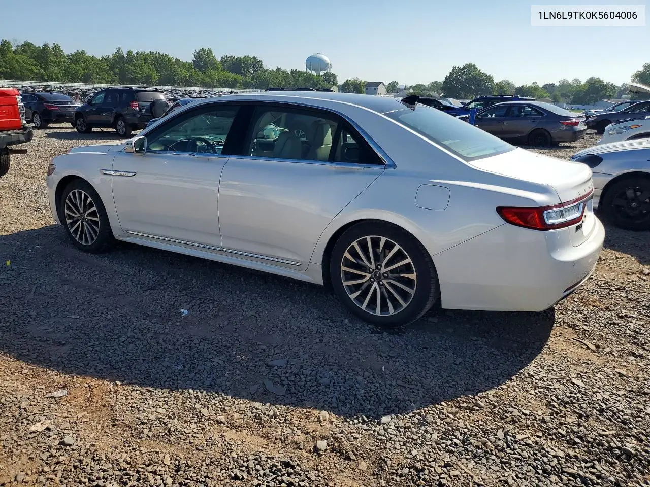 2019 Lincoln Continental Select VIN: 1LN6L9TK0K5604006 Lot: 95586835