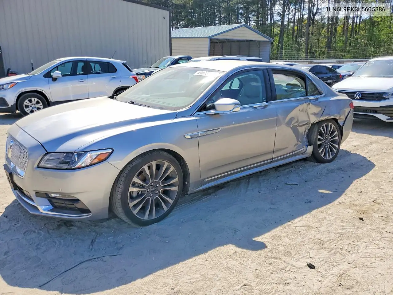 2020 Lincoln Continental VIN: 1LN6L9PK3L5605386 Lot: 49843466