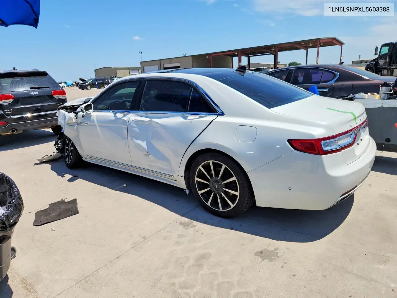 2020 Lincoln Continental Reserve VIN: 1LN6L9NPXL5603388 Lot: 58381746