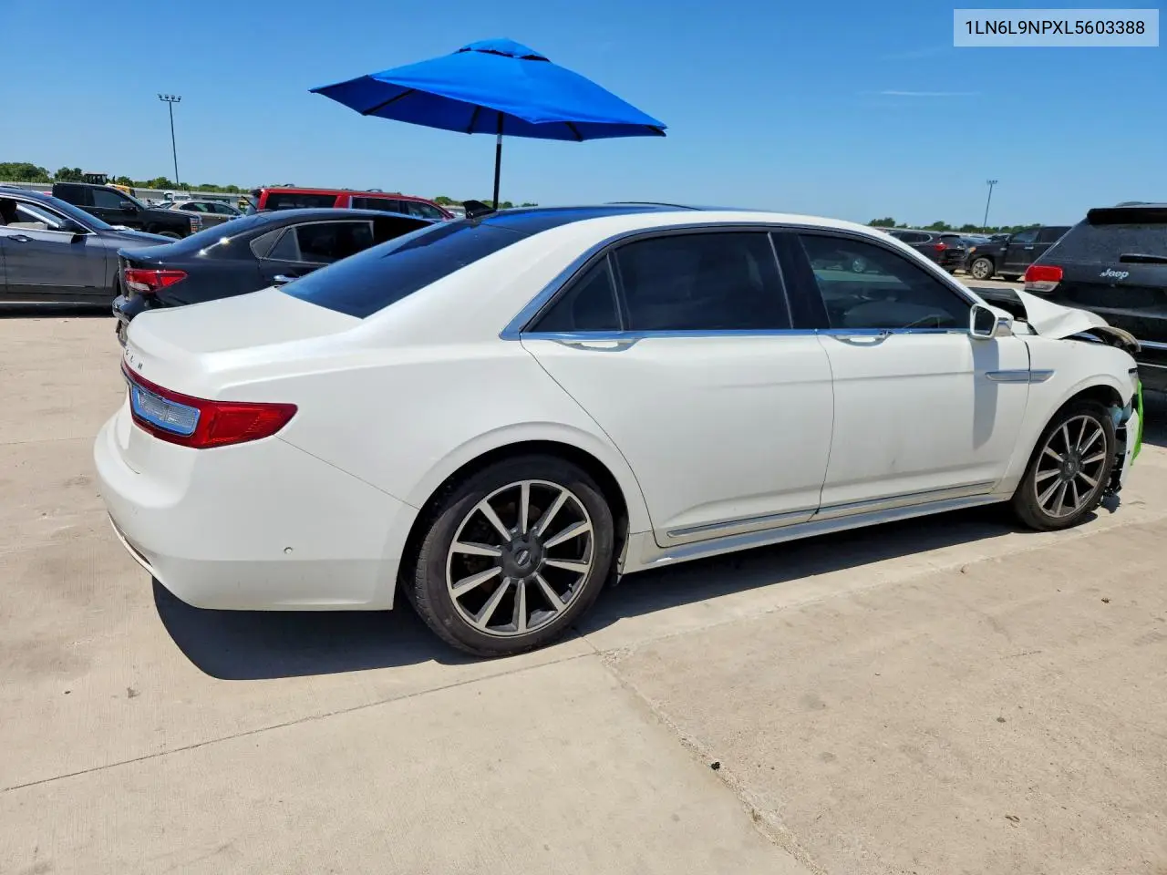 2020 Lincoln Continental Reserve VIN: 1LN6L9NPXL5603388 Lot: 58381746