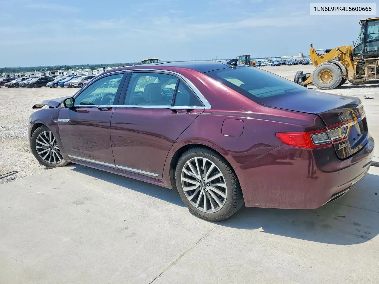 2020 Lincoln Continental VIN: 1LN6L9PK4L5600665 Lot: 60308236