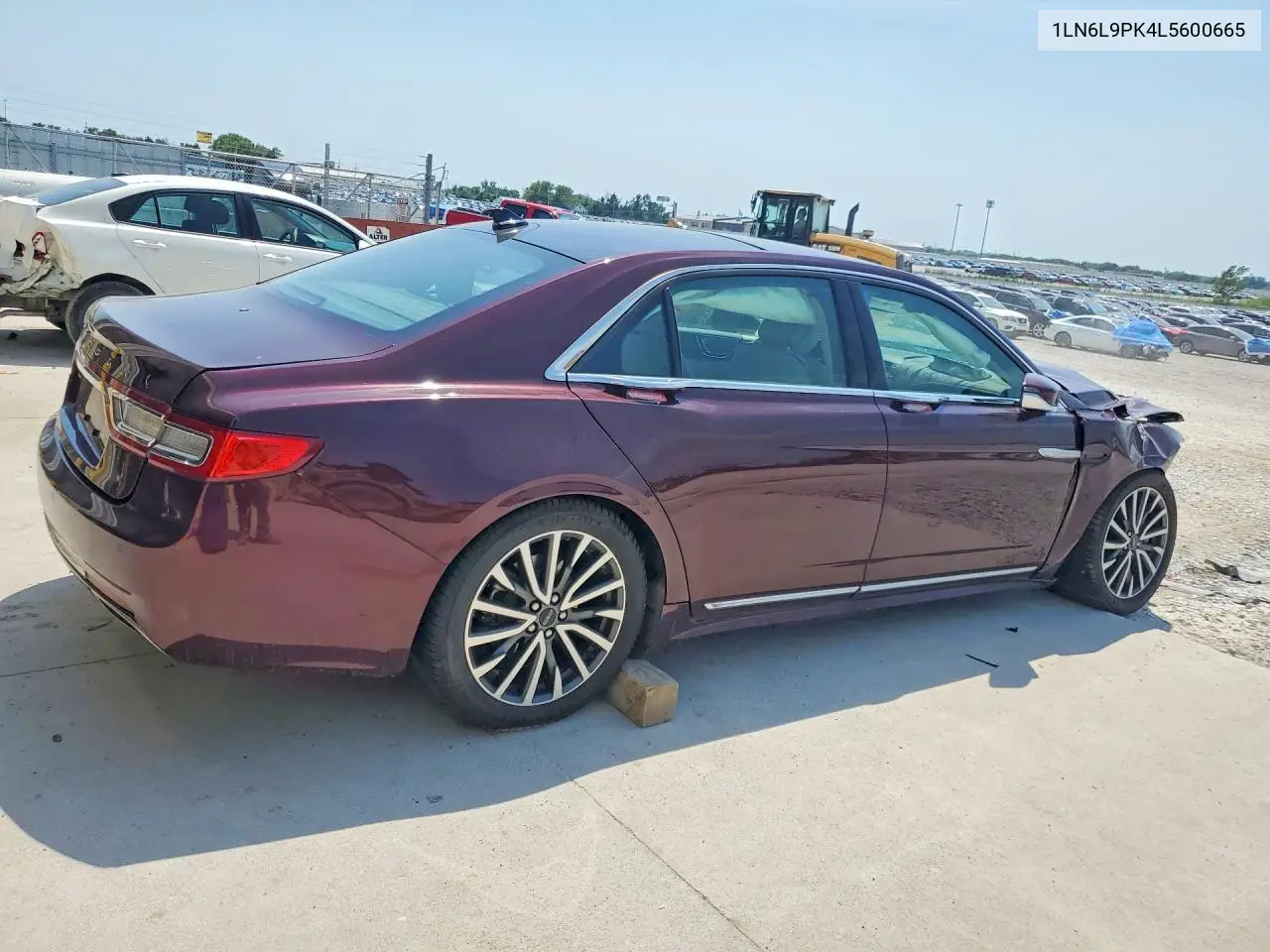 2020 Lincoln Continental VIN: 1LN6L9PK4L5600665 Lot: 60308236