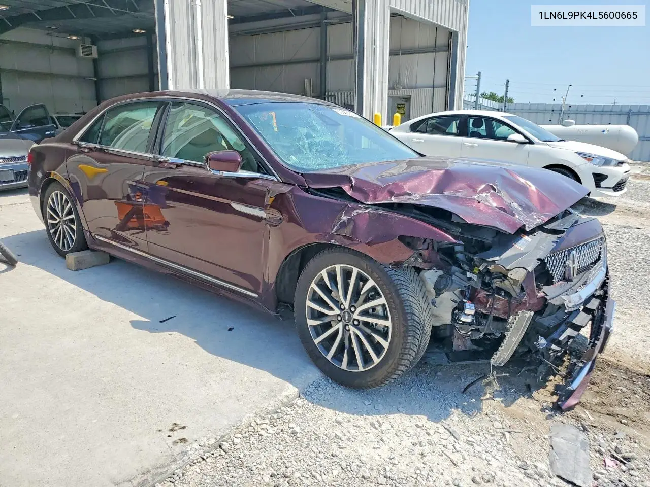 2020 Lincoln Continental VIN: 1LN6L9PK4L5600665 Lot: 60308236