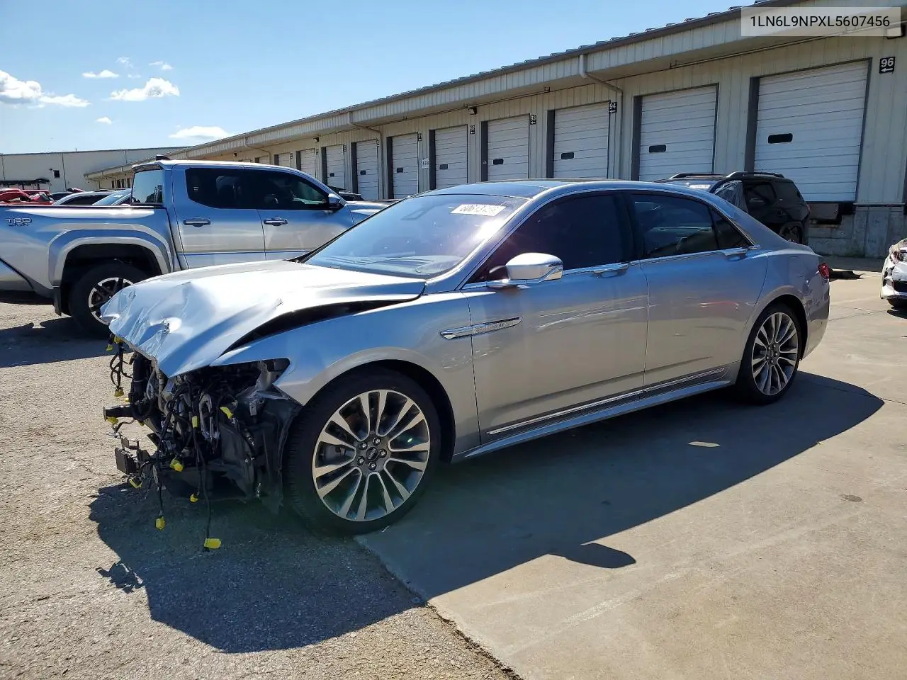 2020 Lincoln Continental Reserve VIN: 1LN6L9NPXL5607456 Lot: 60613456