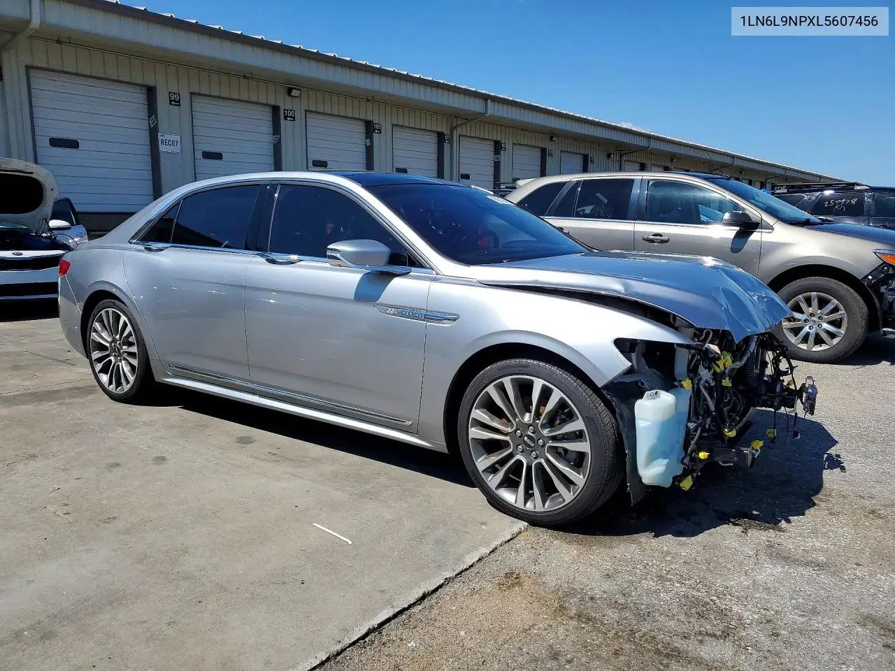 2020 Lincoln Continental Reserve VIN: 1LN6L9NPXL5607456 Lot: 60613456