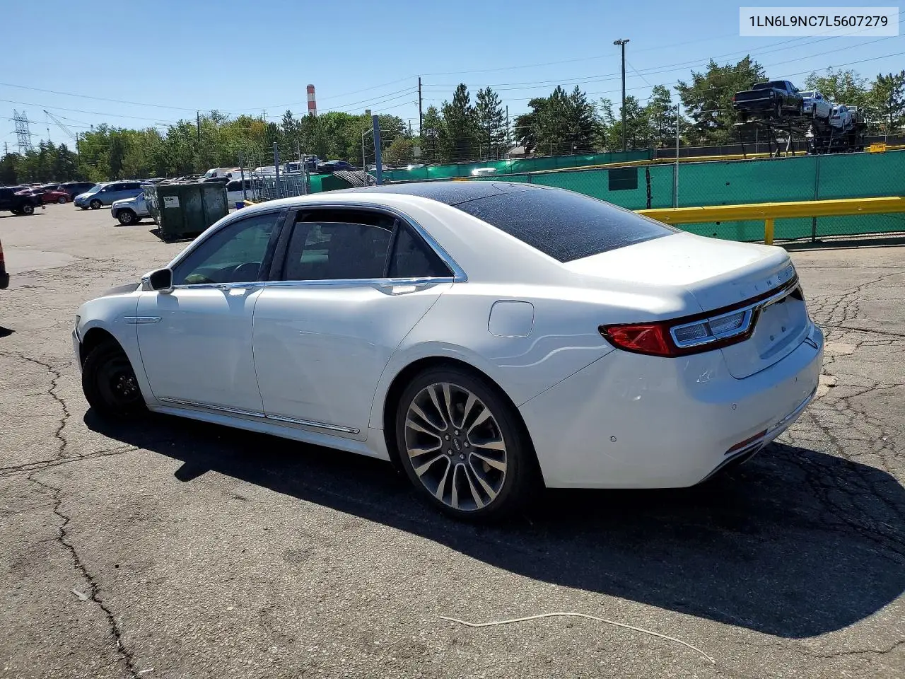 2020 Lincoln Continental Reserve VIN: 1LN6L9NC7L5607279 Lot: 60970676