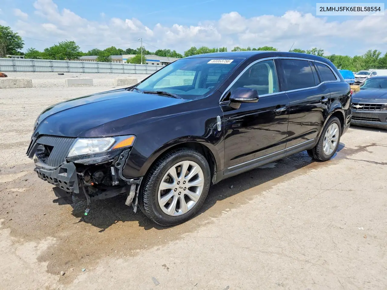 2014 Lincoln Mkt VIN: 2LMHJ5FK6EBL58554 Lot: 53353756