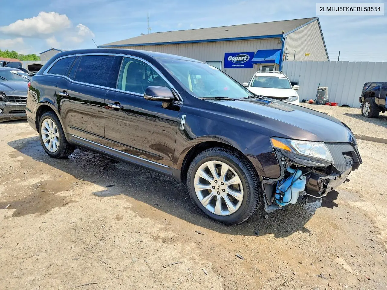 2014 Lincoln Mkt VIN: 2LMHJ5FK6EBL58554 Lot: 53353756