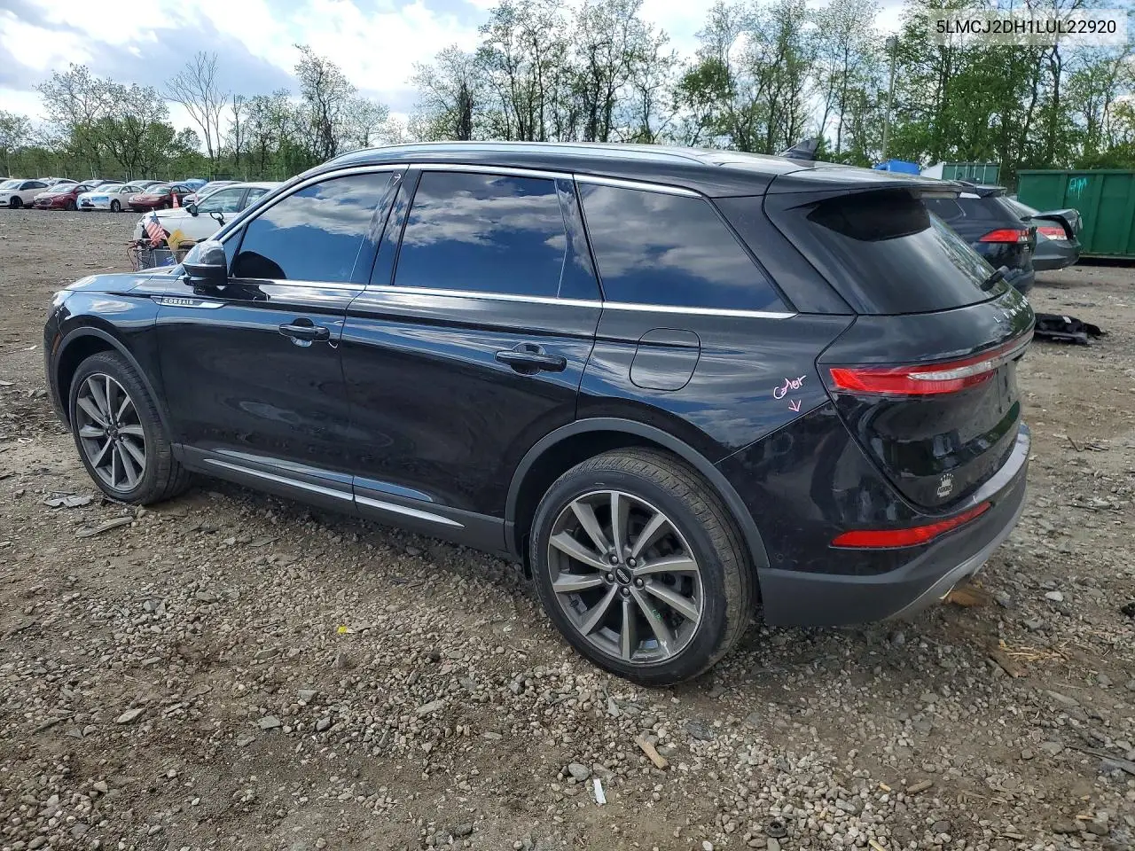2020 Lincoln Corsair Reserve VIN: 5LMCJ2DH1LUL22920 Lot: 49913116