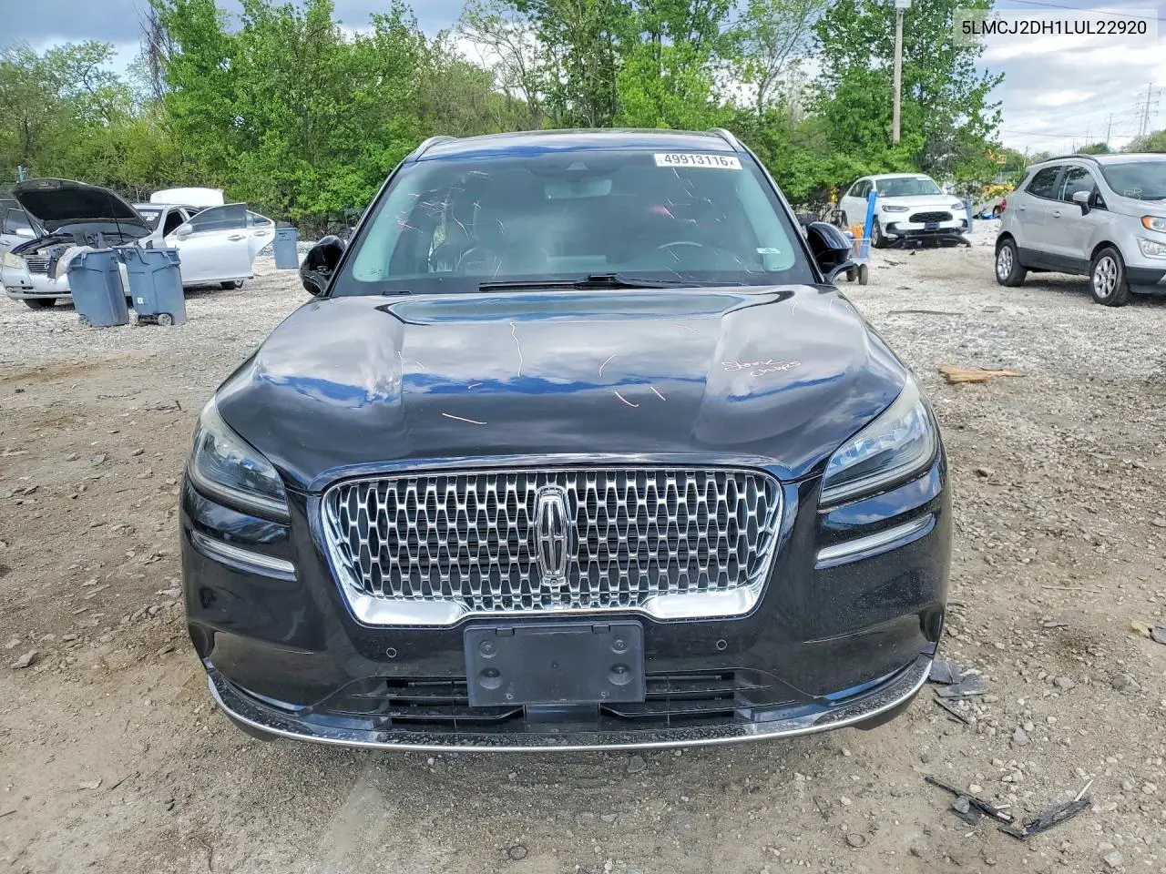 2020 Lincoln Corsair Reserve VIN: 5LMCJ2DH1LUL22920 Lot: 49913116
