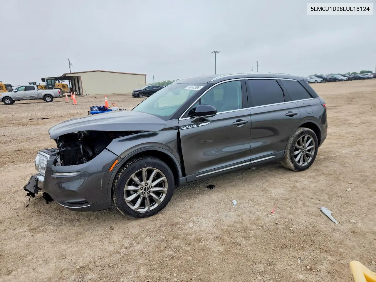 2020 Lincoln Corsair VIN: 5LMCJ1D98LUL18124 Lot: 50954596