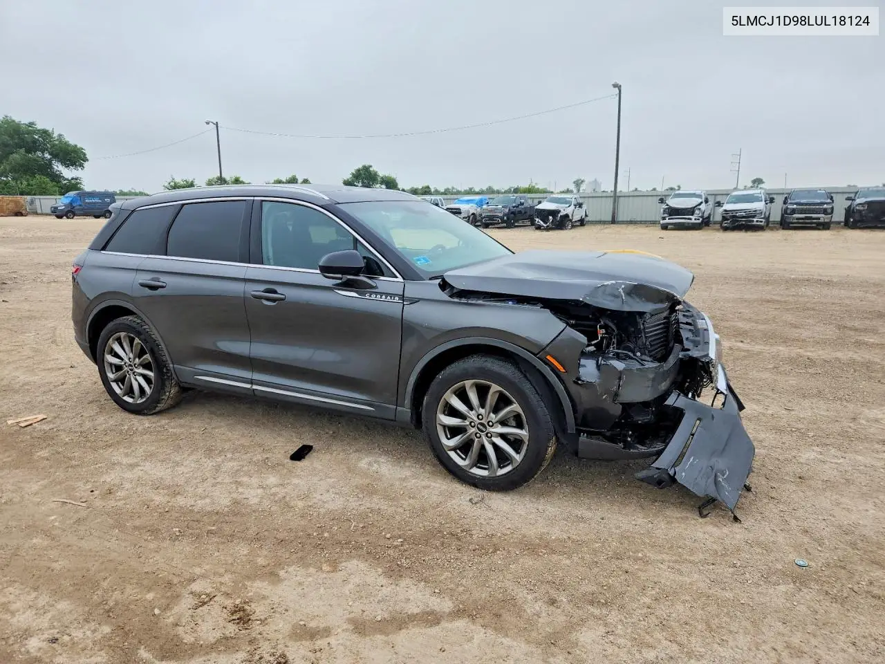 2020 Lincoln Corsair VIN: 5LMCJ1D98LUL18124 Lot: 50954596