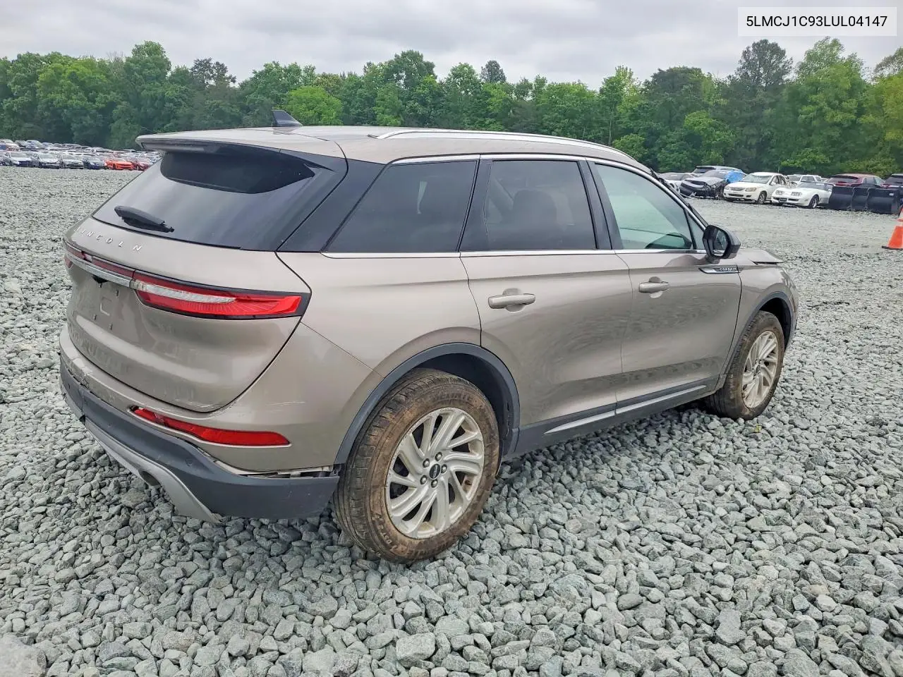 2020 Lincoln Corsair VIN: 5LMCJ1C93LUL04147 Lot: 51158786