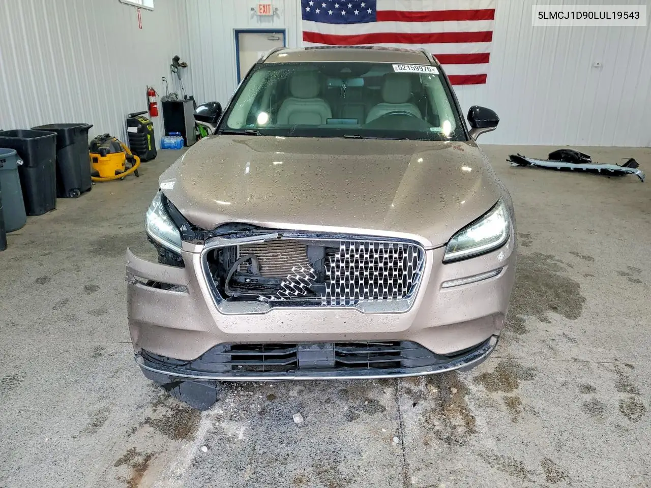 2020 Lincoln Corsair VIN: 5LMCJ1D90LUL19543 Lot: 52159976