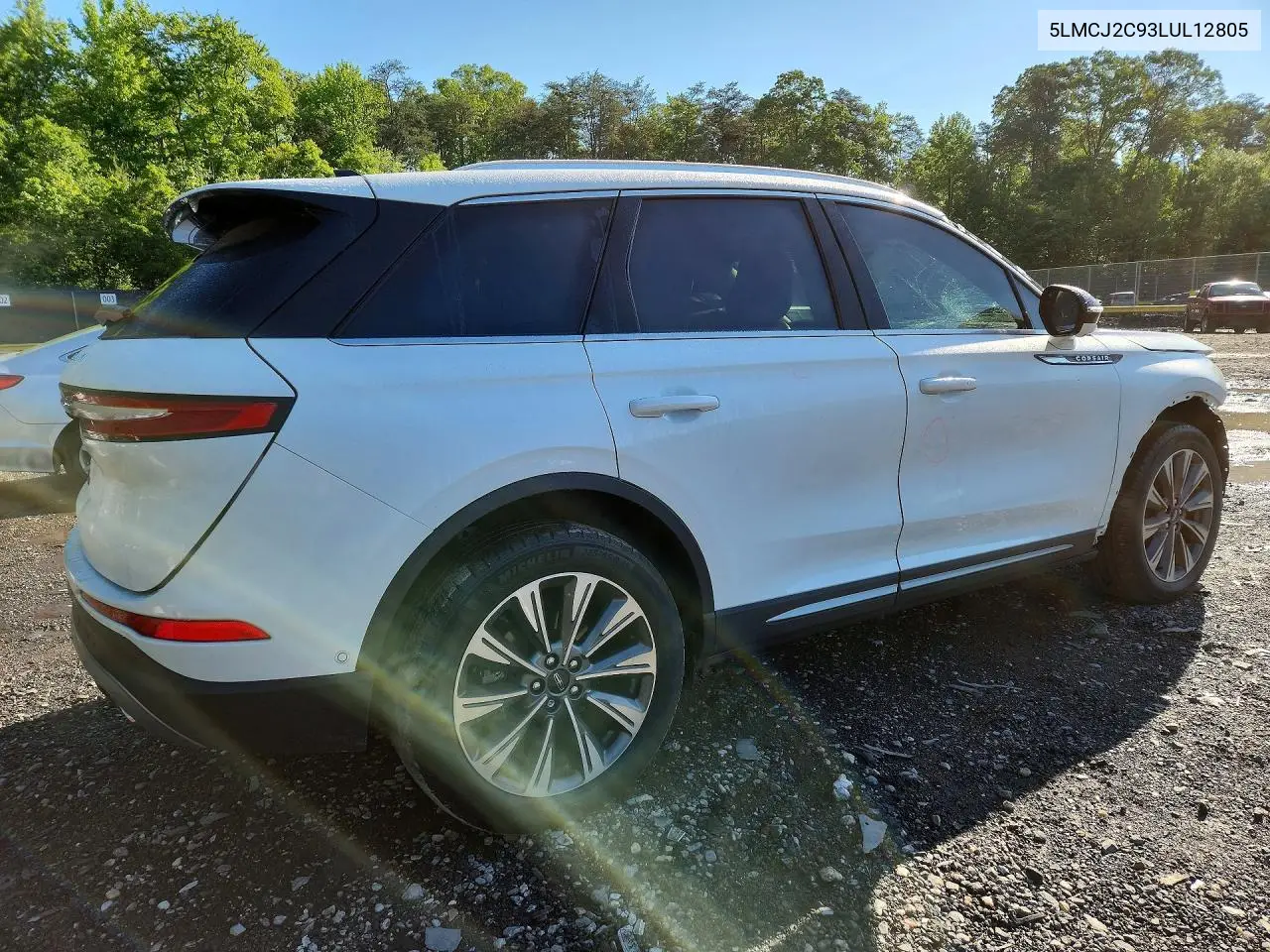 2020 Lincoln Corsair Reserve VIN: 5LMCJ2C93LUL12805 Lot: 53105976