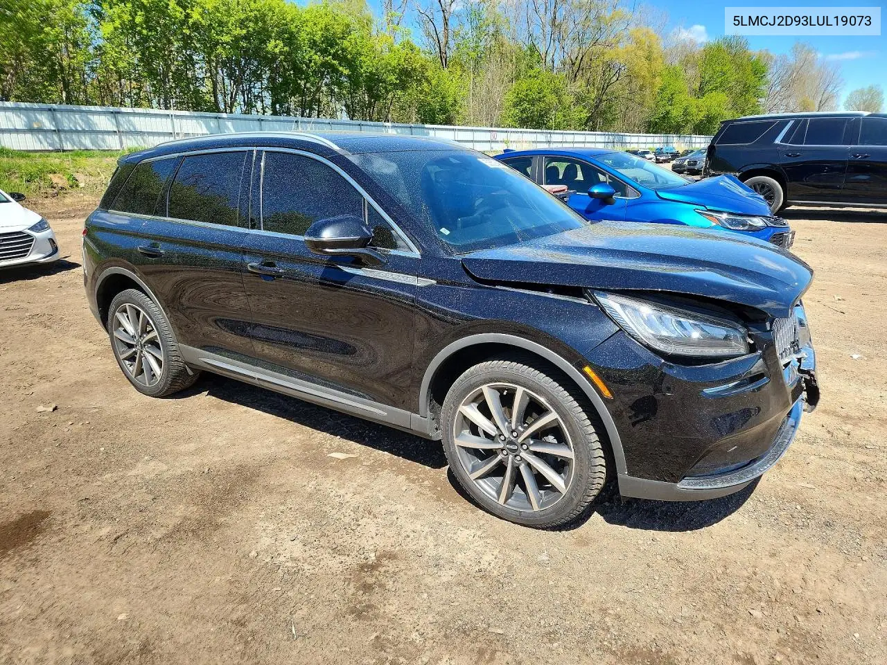 2020 Lincoln Corsair Reserve VIN: 5LMCJ2D93LUL19073 Lot: 53552846