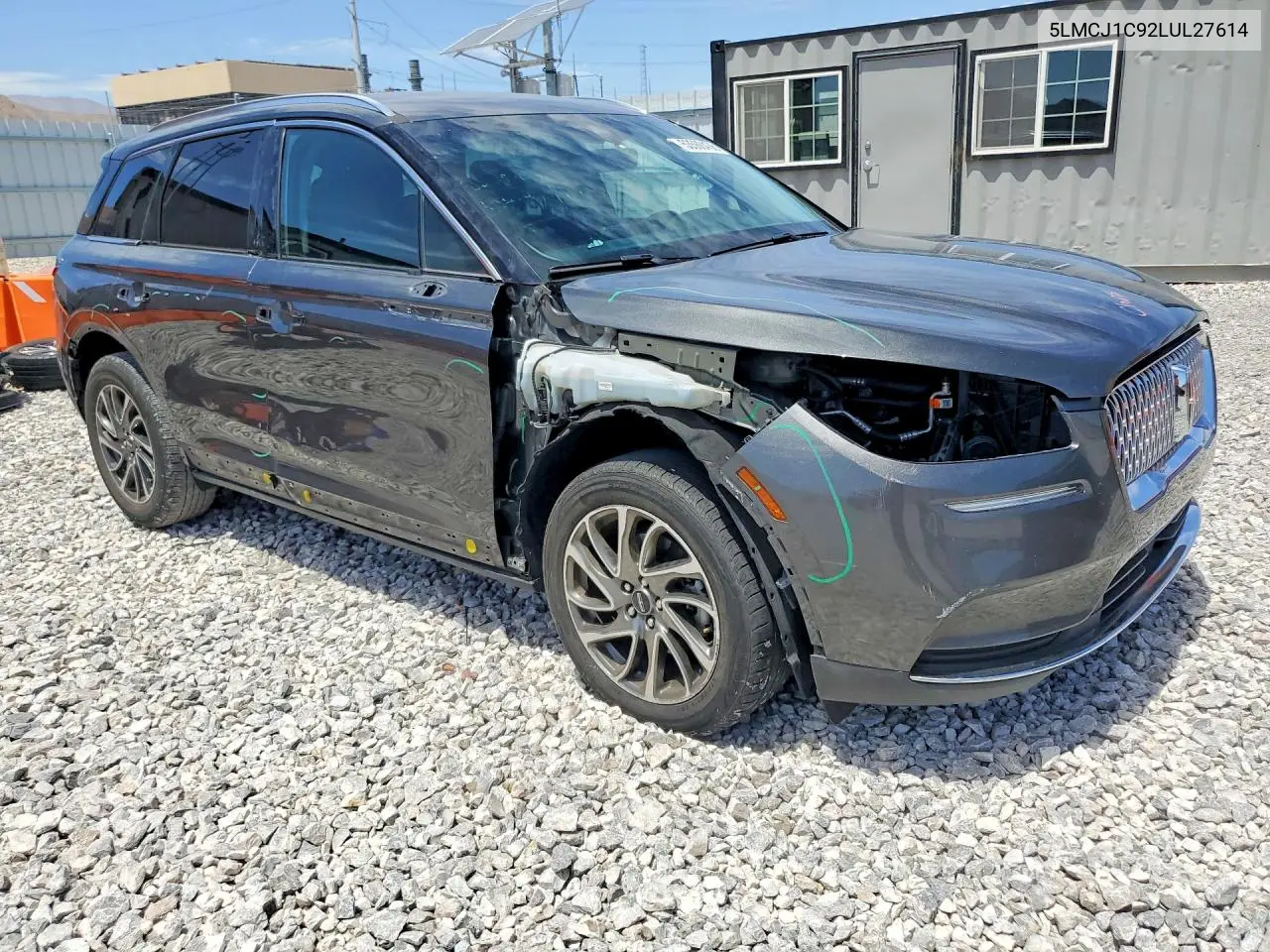 2020 Lincoln Corsair VIN: 5LMCJ1C92LUL27614 Lot: 53560436