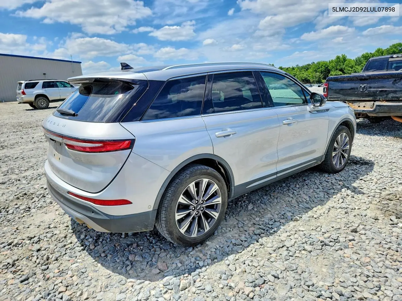 2020 Lincoln Corsair Reserve VIN: 5LMCJ2D92LUL07898 Lot: 53897616