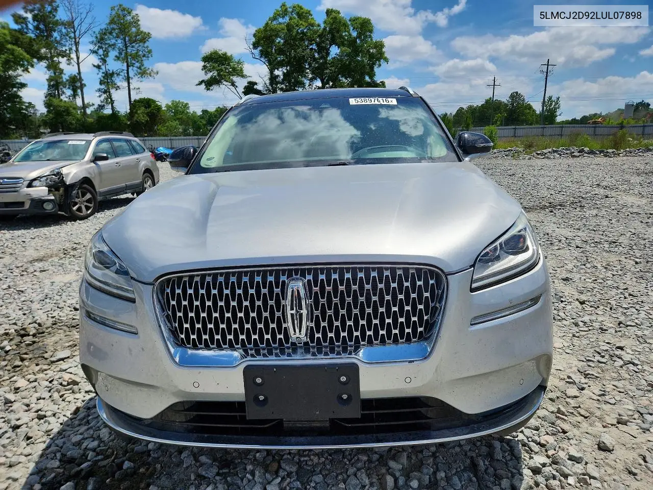 2020 Lincoln Corsair Reserve VIN: 5LMCJ2D92LUL07898 Lot: 53897616
