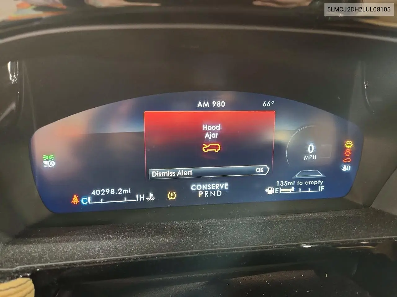 2020 Lincoln Corsair Reserve VIN: 5LMCJ2DH2LUL08105 Lot: 54098236