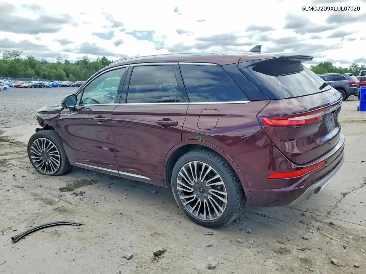 2020 Lincoln Corsair Reserve VIN: 5LMCJ2D9XLUL07020 Lot: 56083466
