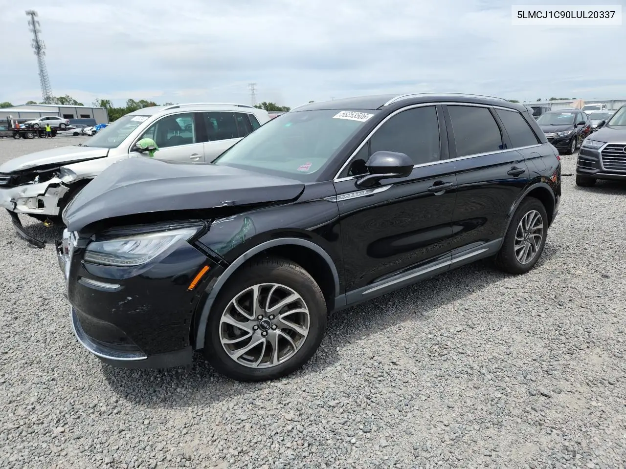 2020 Lincoln Corsair VIN: 5LMCJ1C90LUL20337 Lot: 56253506