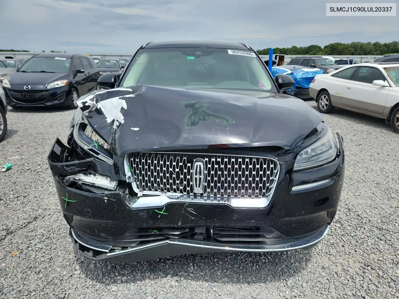 2020 Lincoln Corsair VIN: 5LMCJ1C90LUL20337 Lot: 56253506