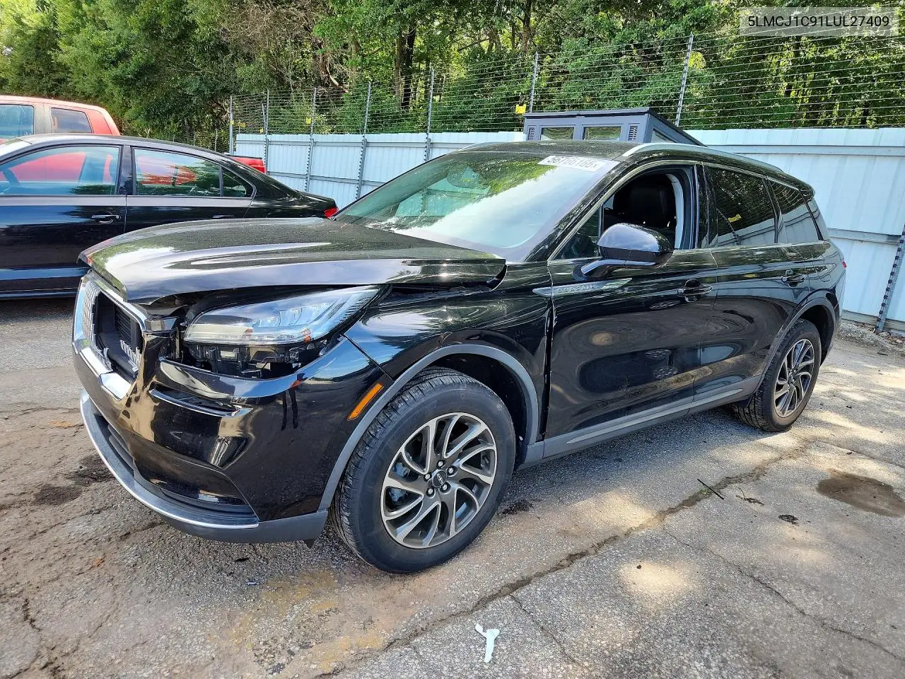 2020 Lincoln Corsair VIN: 5LMCJ1C91LUL27409 Lot: 56766166