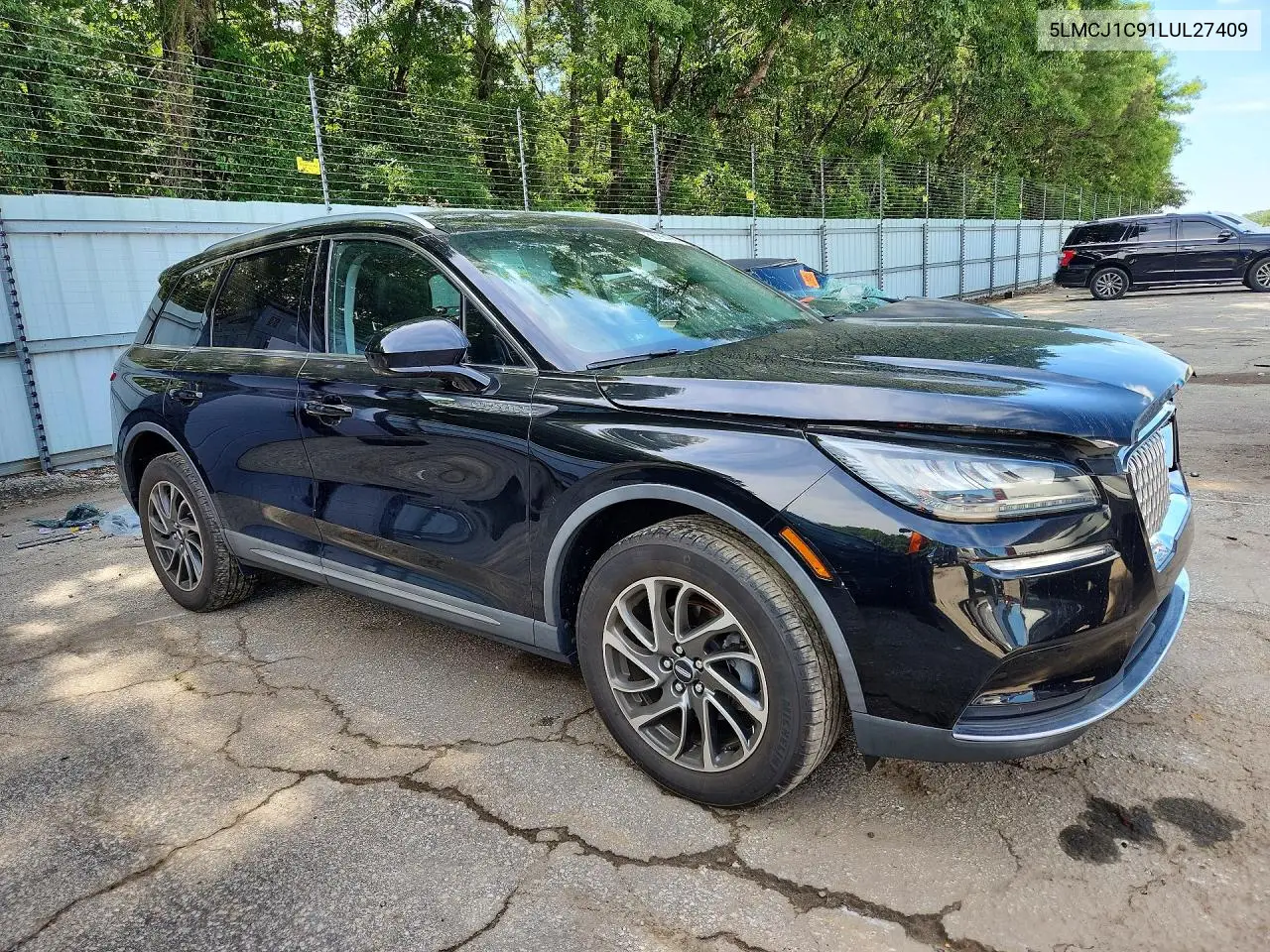 2020 Lincoln Corsair VIN: 5LMCJ1C91LUL27409 Lot: 56766166