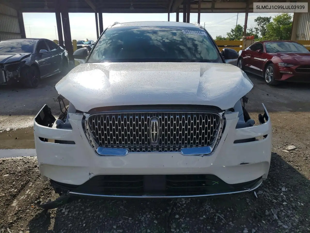 2020 Lincoln Corsair VIN: 5LMCJ1C99LUL03939 Lot: 56953666