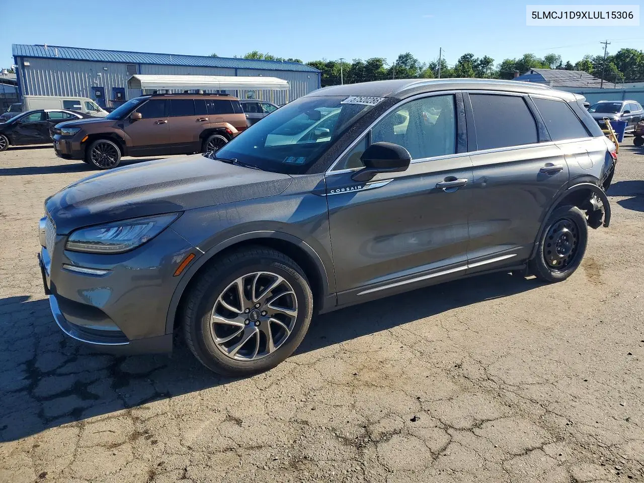 2020 Lincoln Corsair VIN: 5LMCJ1D9XLUL15306 Lot: 57520286