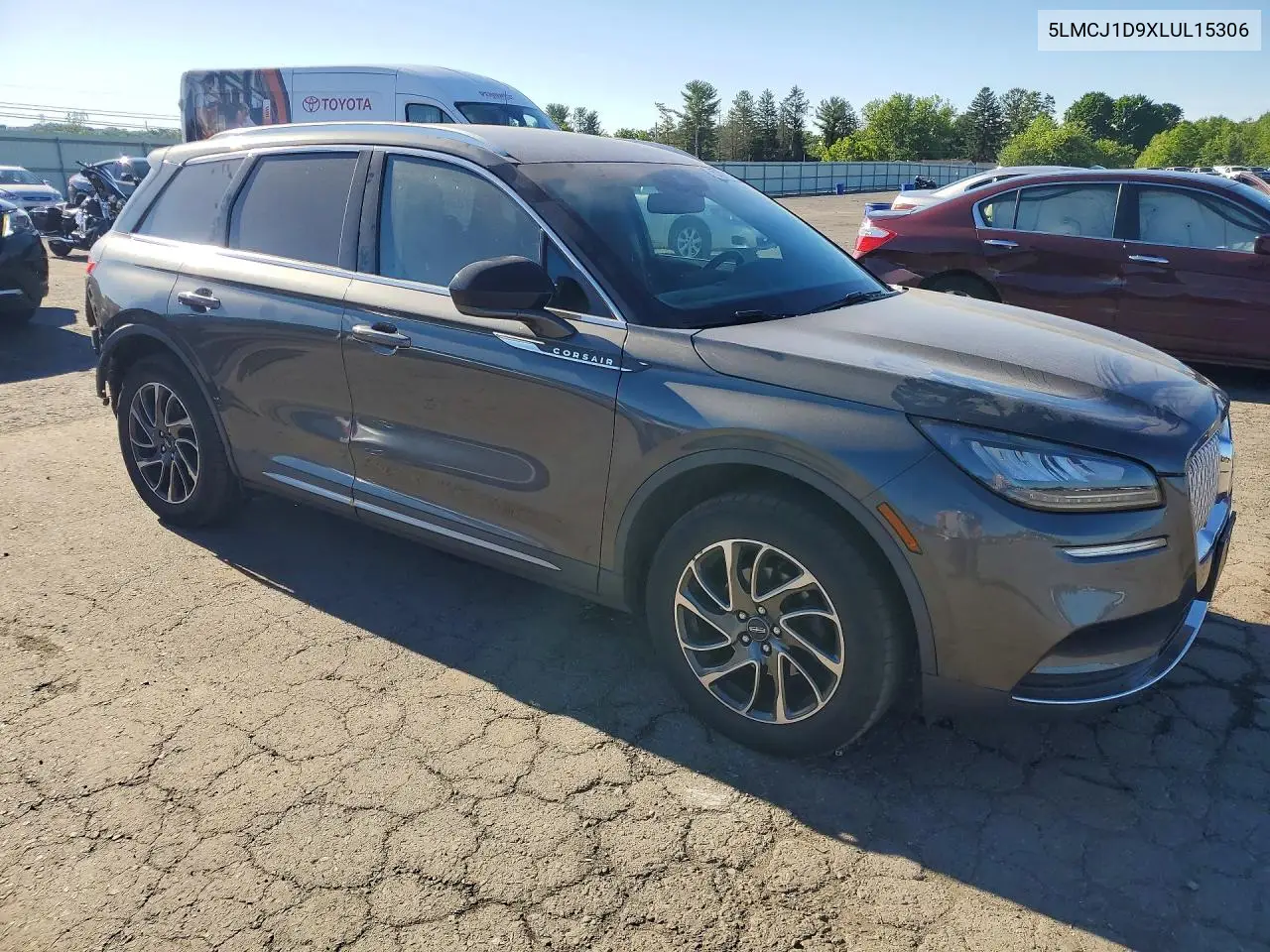 2020 Lincoln Corsair VIN: 5LMCJ1D9XLUL15306 Lot: 57520286