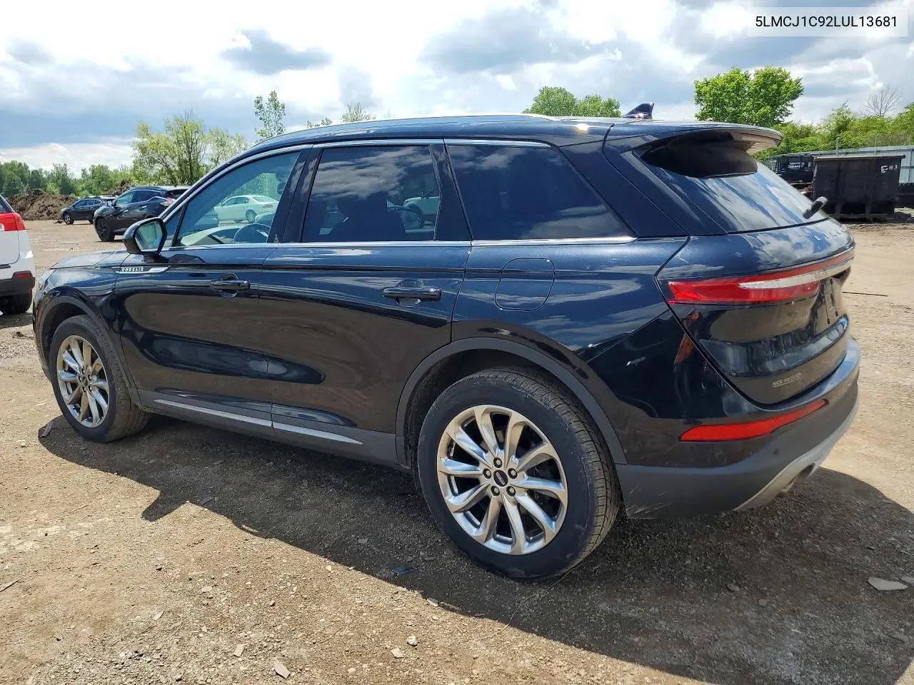 2020 Lincoln Corsair VIN: 5LMCJ1C92LUL13681 Lot: 58239116