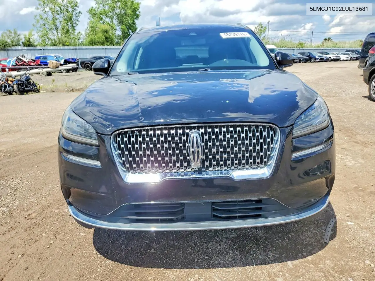 2020 Lincoln Corsair VIN: 5LMCJ1C92LUL13681 Lot: 58239116