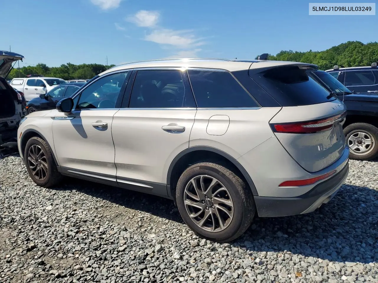2020 Lincoln Corsair VIN: 5LMCJ1D98LUL03249 Lot: 58415126